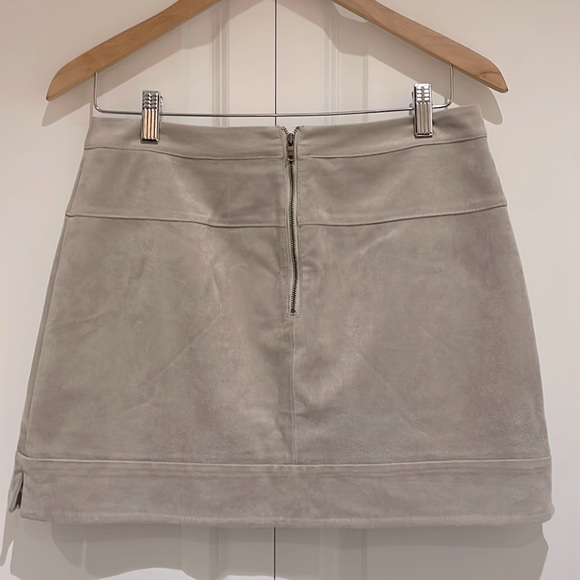 BCBG Micro Suede Skirt - Picture 2 of 4